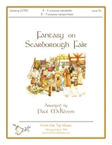 Fantasy on Scarborough Fair Handbell sheet music cover